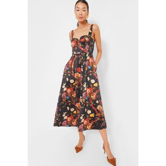Tuckernuck Dresses & Skirts - TUCKERNUCK Baroque Floral Maria Dress NWT Size 12